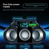 96-141W Car USB Type C PD QC3.0 Super Fast Charger 12V-24V Vehicle Cigarette Lighter Multiple Ports Universal Charging Adapter