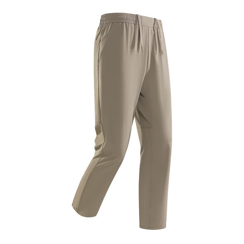 JEEP Unisex Woven Cotton-Feel Quick-Dry Athletic Long Pants M