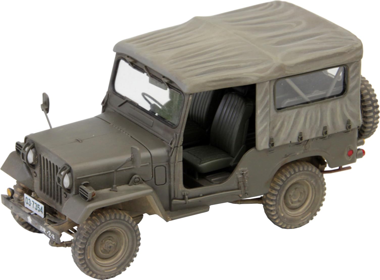 

FineMolds Japan Ground Force Type 73 Light Truck Canvas Top Plastic Model Kit MJ01 1/35 Self-Defense (Military)