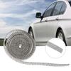 90cm Silver White Car Clothing Decor Rhinestone Decorative Stickers