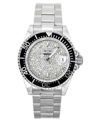 Pro Diver Stainless Steel Silver Dial Automatic Diver's 50278 200M Men's Watch
