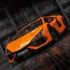 Jinlifang Lamborghini Alloy Toy Car: 4-Opening Doors, Sound & Light, Pull-Back Action.
