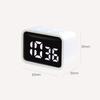Mini Digital Kitchen Timer LED Visual Timer for Study Cooking Positive Countdown Alarm 3 Preset Time Home Charging Kitchen Timer