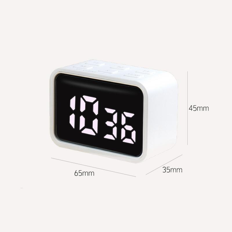 Mini Digital Kitchen Timer LED Visual Timer for Study Cooking Positive Countdown Alarm 3 Preset Time Home Charging Kitchen Timer