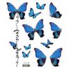 Moon Body Art Wings Fake Tattoo Temporary Tattoos Flowers Tattoo Stickers Butterfly Tattoo Stickers