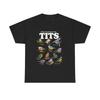Great Tits And Correct Opinions T-Shirt Funny Bird Lover Tee Sarcastic Humor Graphic Unisex Shirt