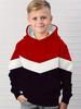 Kinderkleidung Jungen Hoodies Langarm 3D Simple Print Kinder Frühling Herbst Kleidung Casual Outdoor Pullover Junge Mädchen Kleidung Tops