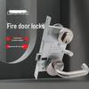 Stainless Steel Universal Fire Door Lock Set