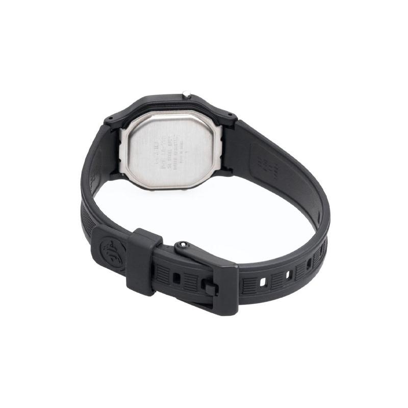 Casio CASIOVINTAGE series-L digital display series black and blue classic square movement numbers quartz movement rubber strap Japanese and LA-11WB-1