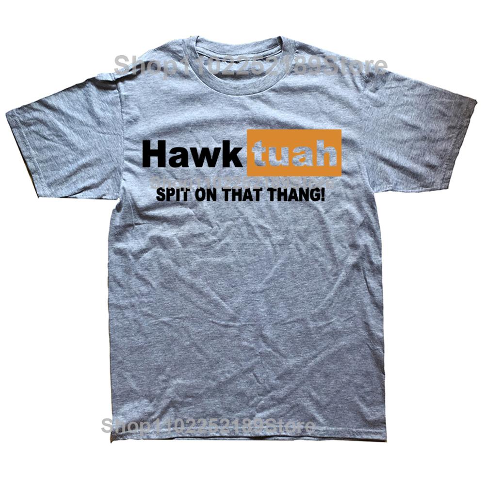 Hawk Tuah Spit On That Thing T Shirt Funny Meme Print Tshirt Men Women Casual Cotton Oversized Short Sleeve T-shirts Streetwear