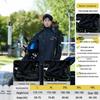 Men's Motorcycle Rain Suit - Heavy-Duty, Split-Type Full Body Outerwear for Riders