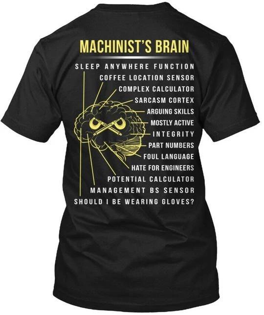 

Machinist - World Map Tee T shirt Made in the USA Size S to 5XL XL