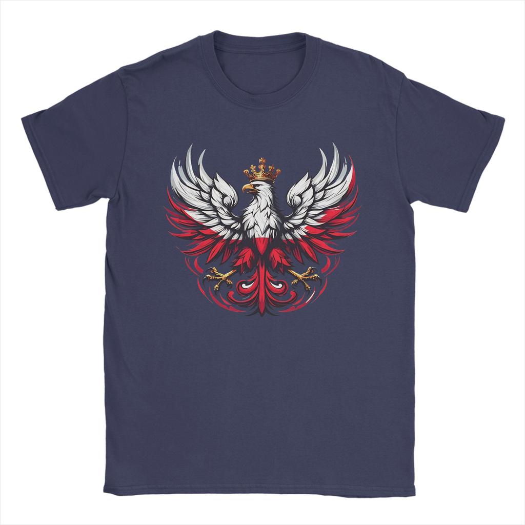 Poland Polska Polish Flag Tshirt Summer Streetwear Tshirts Pure Cotton Leisure Tee Shirt For Unisex Short Sleeve Casual Tees