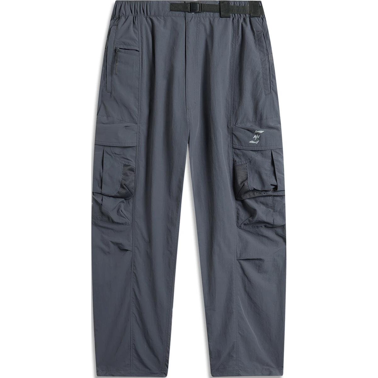 Li Ning x Nine Point Nine Sports Life Collection Sports Pants Men s Ebony Black AYKU867-2 L