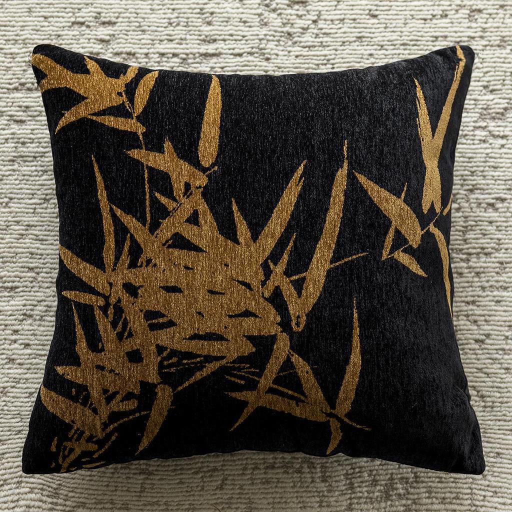 Light Luxury Pillowcases Sofa Living Room Decoration Embroidered Plush Cute Animal Bedside Backrest Waist Cushion Cover 45x45cm