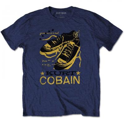 Tricou din bumbac cu dantela Kurt Cobain pentru copii/copii