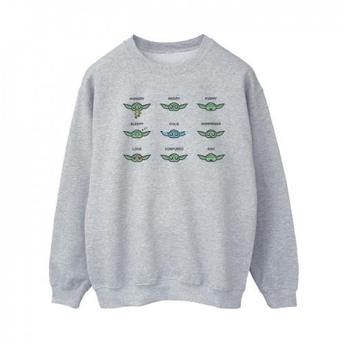 Star Wars Womens/Ladies Mandalorian Grogu Mood Sweatshirt