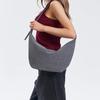 Women Faux Suede Crescent Shoulder Bag Trend Vintage Large Capacity Crossbody Bag Versatile Casual Daily Wear Minimalist Handbag