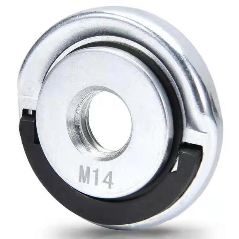 Portable M14 Angle Grinder Locking Plate Chuck Angle Grinder Quick Clamping Locking Pressure Plate M14 Angle Grinder