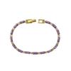 Light Luxury Girls Titanium Steel Colored Diamond Gold Bracelet Does Not Fade, Light Luxury High-End Stainless Steel Jewelry