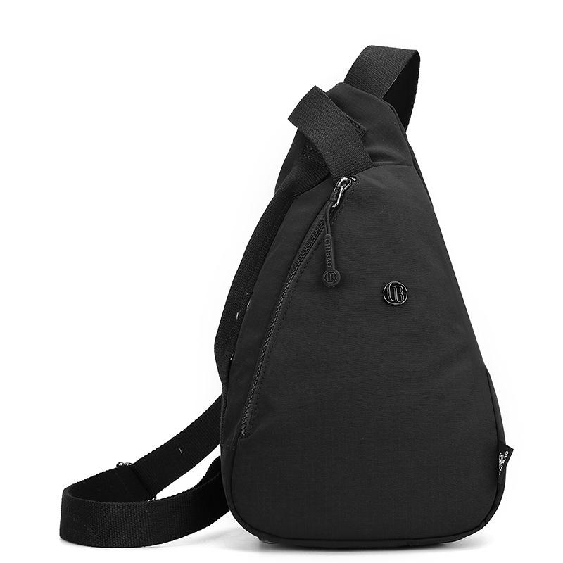 Multifunctional simple fashion breast bag women's light commuting versatile handbag niche shoulder messenger bag