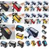 Durable Waterproof Cycling Bike Frame Pannier Bag With Touch Screen Phone Holder