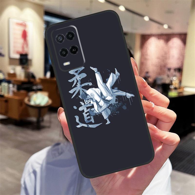 Judo Case For Oppo A94 A54 A40 A60 A80 A98 A78 A18 A38 A58 A16 A76 A96 A17 A77 A74 A57S A15 Cover