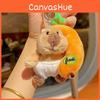 Plush Soft Marmot Phone Keychain With Cartoon Theme For Backpack Gift And