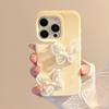 Three-dimensional Lace Bow Phone Case 17 for Apple 16 Gentle for IPhone 15 Promax for 13 Korean Style 11 Soft