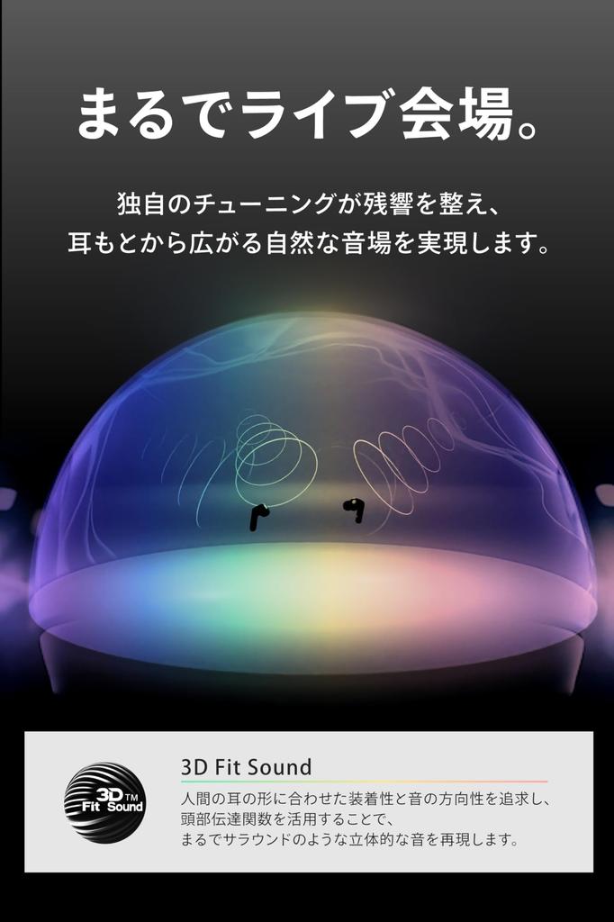 FUNLOGY Earbuds Wireless VGP2025 Summer Award Active Noise Wireless Up to 60 Hours of Playtime (Truely Earbuds), Winner, Cancelling, In-Ear