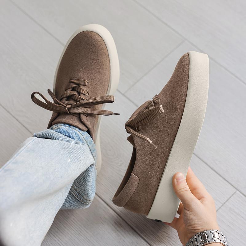 Fashion 2025 Men's Casual Lace-Up Walking Shoes Comfortable Sneakers for Men Fashion Lightweight Sports Shoes Outdoor Non-Slip Men Flats