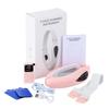 Remote Control EMS Beauty Device: LED Light Therapy and Microcurrent Massager for Facial Contouring and Double Chin Reduction