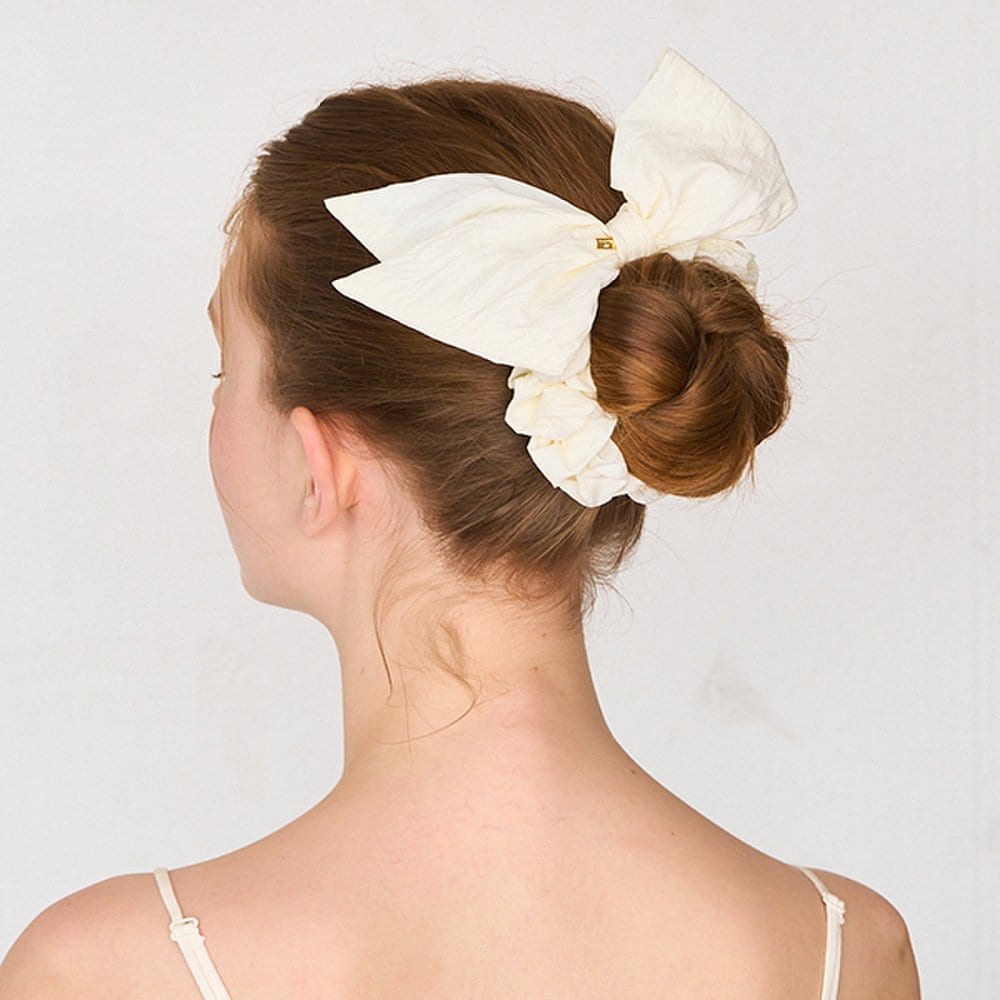 

Rustle Unbalanced Ribbon Ponytail Jp-23-307S gray
