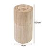 Stitching Pins Sewing Needle Cylinder Box Embroidery Craft Woode Needles Storage Holder Pin Cushion Needles Container