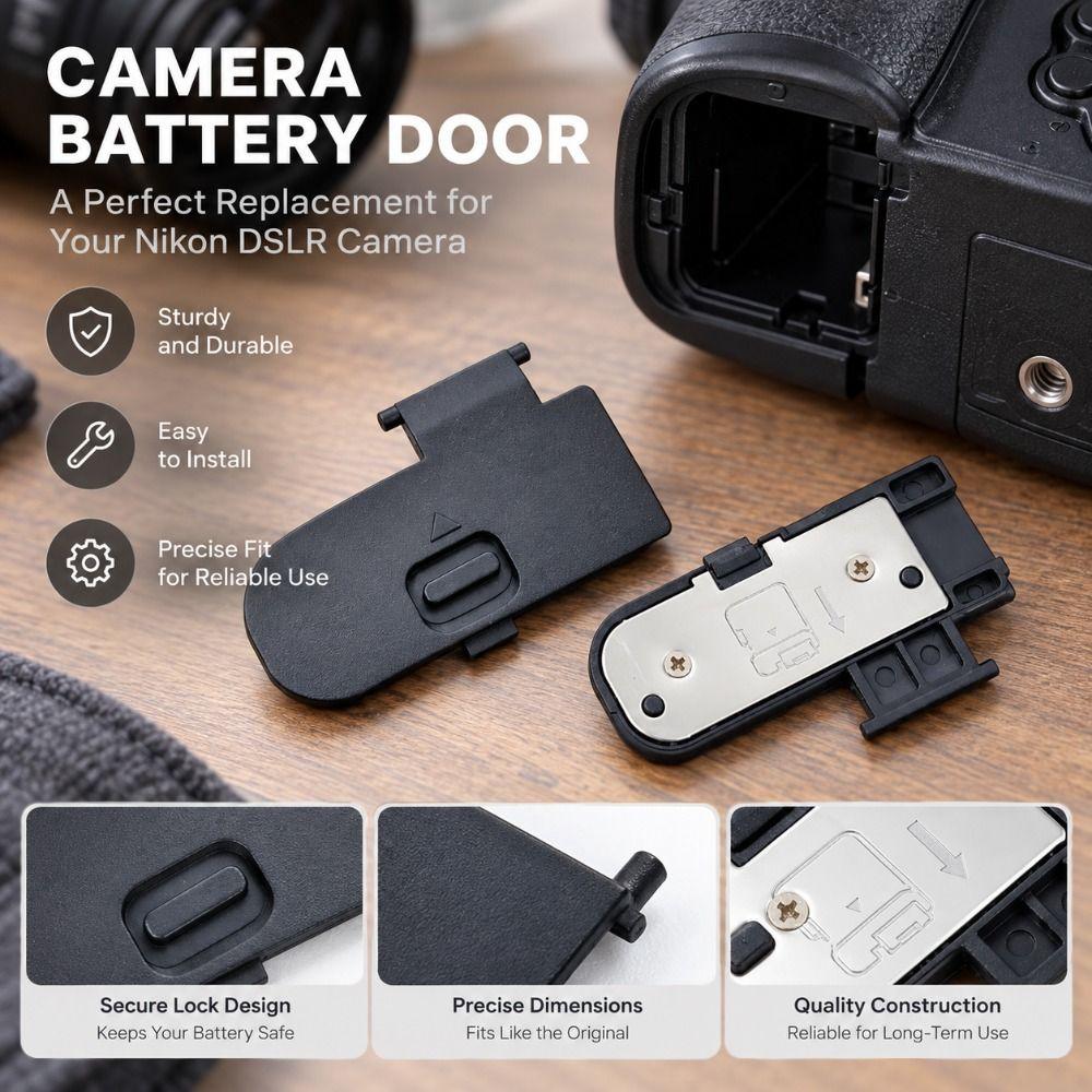 OEM Standard Repair Battery Cover Repairing Battery Door Cover for Nikon DSLR Camera