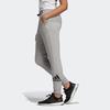 ESSENTIALS Knitted Sweatpants Women's Light Gray Moderate Cuffed Pants DX7966