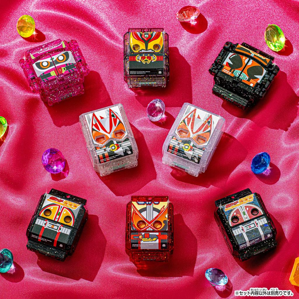 Bandai Kamen Rider Gab DX Legend Rider Gochizo Series Kira Clear Version 04 (Box of 8)