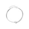 Geometric Splicing Half Bracelet Bracelet Women's Niche Exquisite Ins Cold Wind High-end Design Jewelry