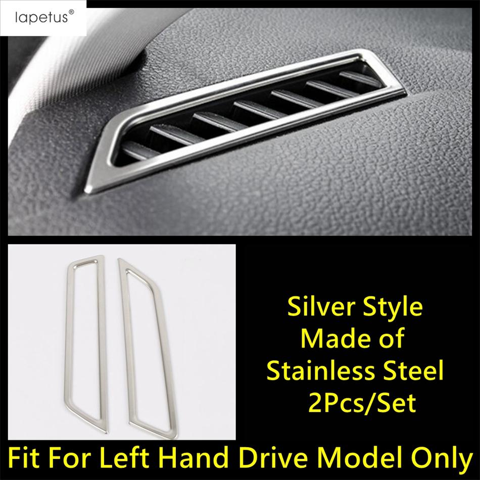 Car Dashboard Air AC Outlet Vent Decoration Cover Trim For VW Volkswagen Polo  -  Stainless Steel Accessories Interior