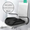 Memory Foam Seat Cushion Orthopedic Pillow Coccyx Office Chair Cushion Support Waist Back Pillow Car Seat Hip Massage Pad Sets