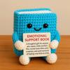 Crochet Support Book, Positive Energy Card Crochet Book Doll, Graduation Gift For Her, Him, And Friends