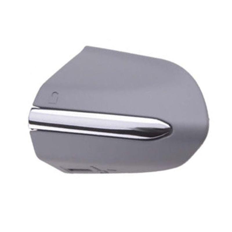 For Ford Fusion 2013 -  Left Drive Door Handle Key Flap Cover Chrome Replacement