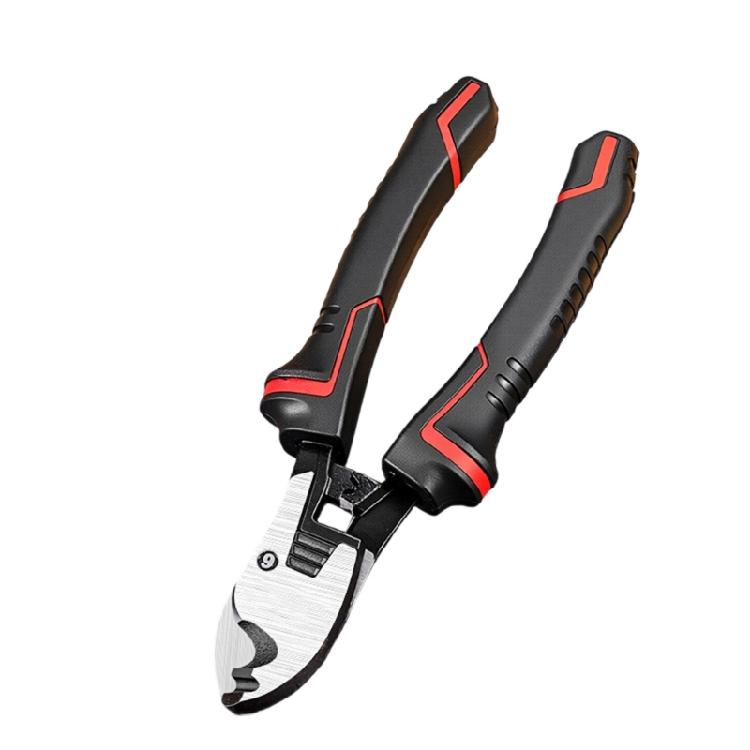 

Industrial Strength Electrician Wire Shear Stripping Cable Cutter Anti Fatigue Handle Thick Copper Aluminum Wire