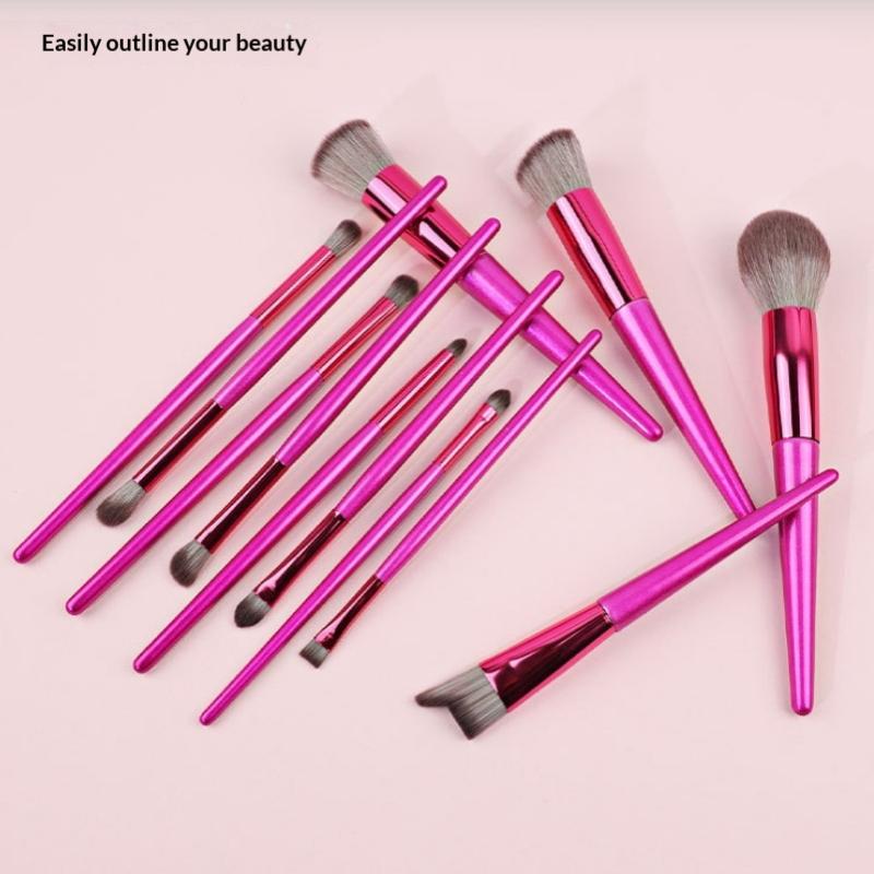 Makeup Brush - Premium Quality Cosmetic Brushes For Face And Eyes Foundation Powder Bb Cream Blush