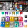 100 Pcs Car Fuses Small Mini Auto Blade Fuses 2A 3A 5A 7.5A 10A 15A 20A 25A 30A 35A AMP Assortment In Storage Box