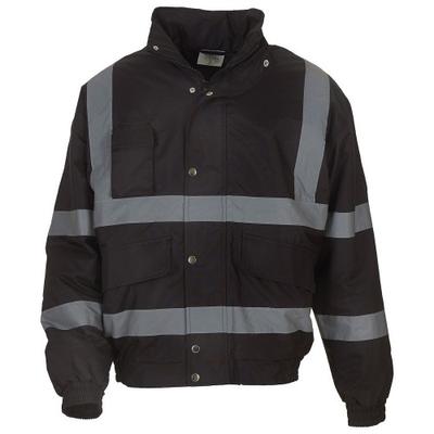 Yoko Unisex Adult Classic Hi-Vis Bomber Jacket