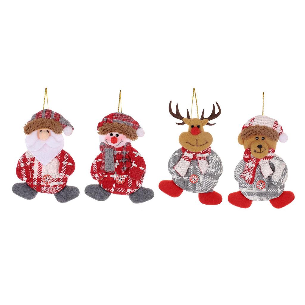 Festive Dancing Doll Cloth Ornament - Christmas & New Year Tree Decoration Gift