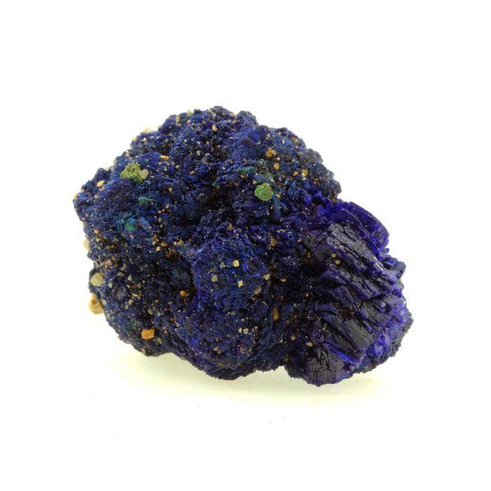 Pierres et Minéraux. Chessylite ( Azurite ). 227.0 ct. Chessy-les-Mines, France.