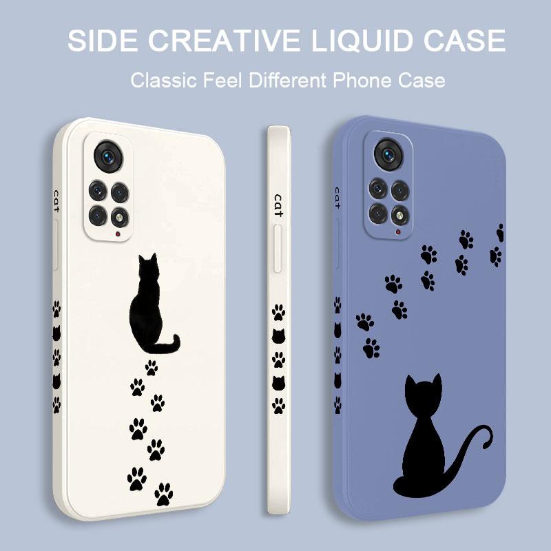 Cat Paw Print Phone Case For Xiaomi Redmi Note 15 Pro Plus 4G 5G Silicone Cover