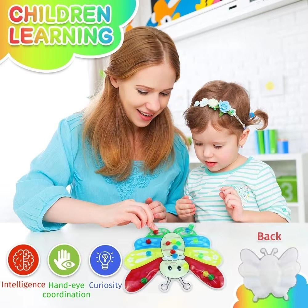 Color Classification Fine Motor Squeeze Toy Folding Carpet Color Sorting Toys  Sensory Toys